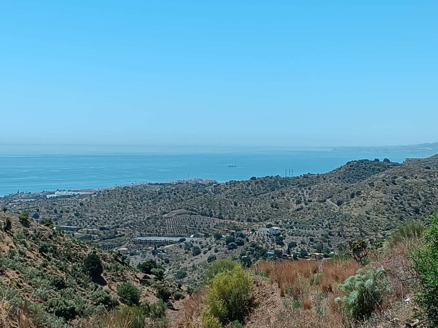 casa di campagna a moclinejo da riformare con vista sul mare