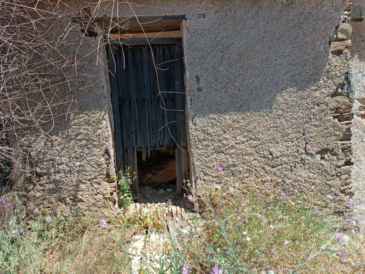 country house in moclinejo to reform with sea views