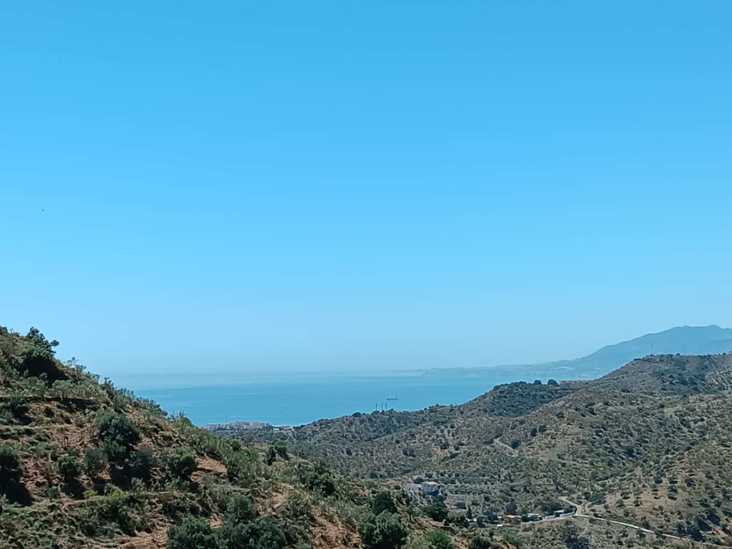 casa di campagna a moclinejo da riformare con vista sul mare