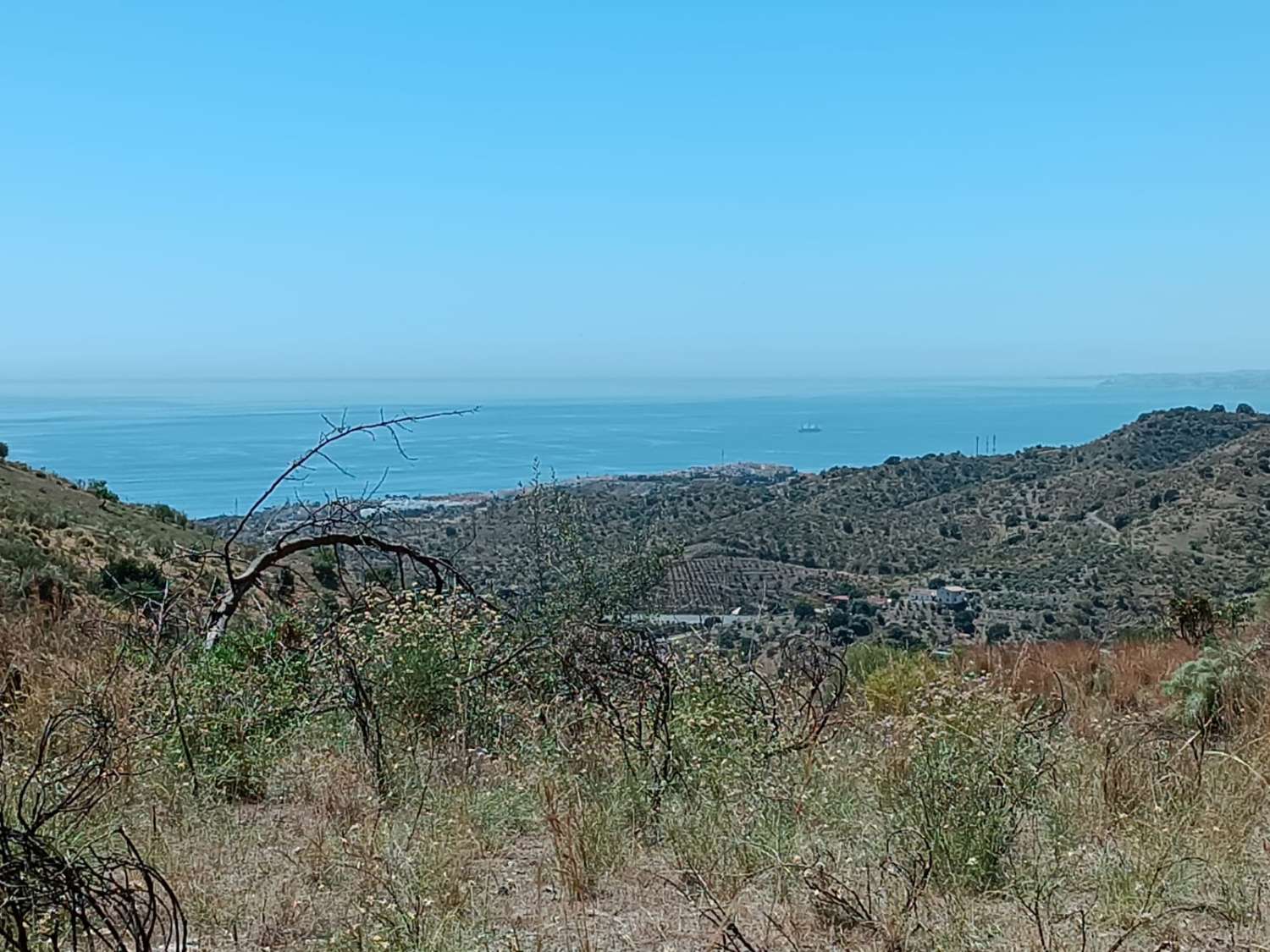 casa di campagna a moclinejo da riformare con vista sul mare